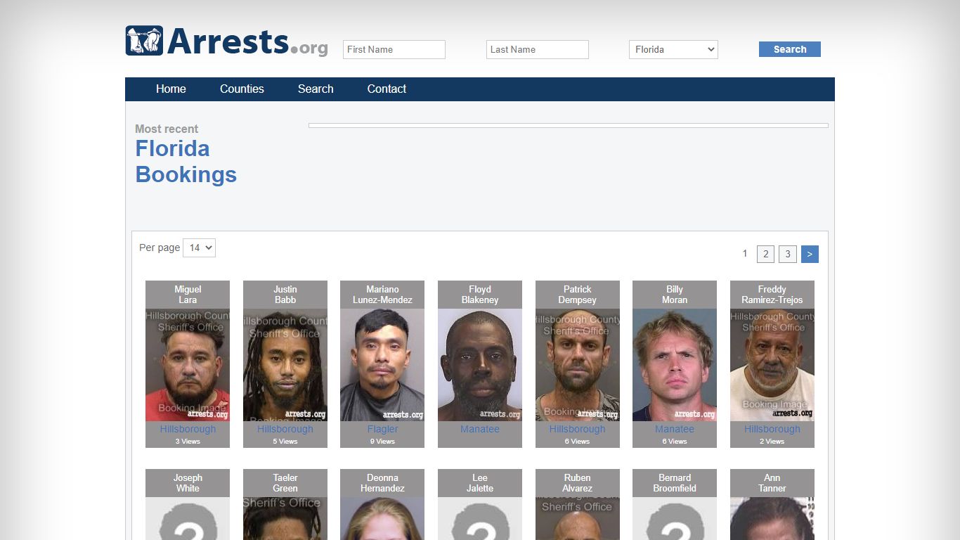 Florida Arrests and Inmate Search